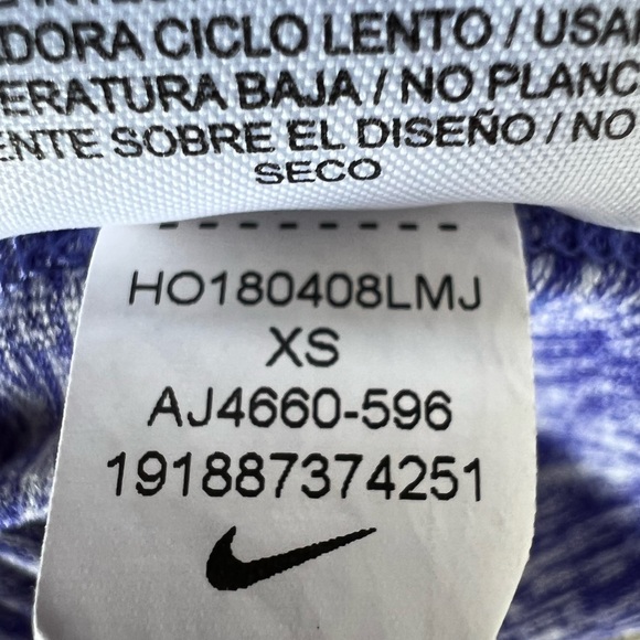 👋🎯Nike Element 1/2 Zip Long Sleeve Running Top Blue Size XS - Picture 9 of 12